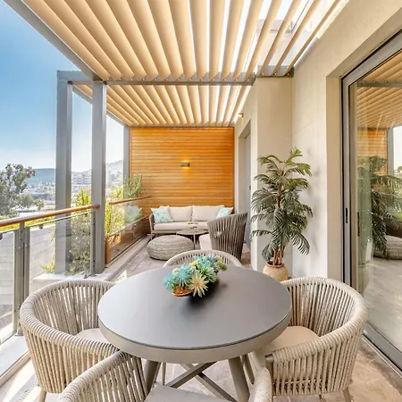Apartament 2-Bedroom Beachfront Flat With Hotel Amenities